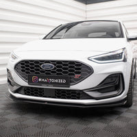 Maxton Design - Front Splitter V.6 Ford Focus ST / ST-Line Mk4 Facelift