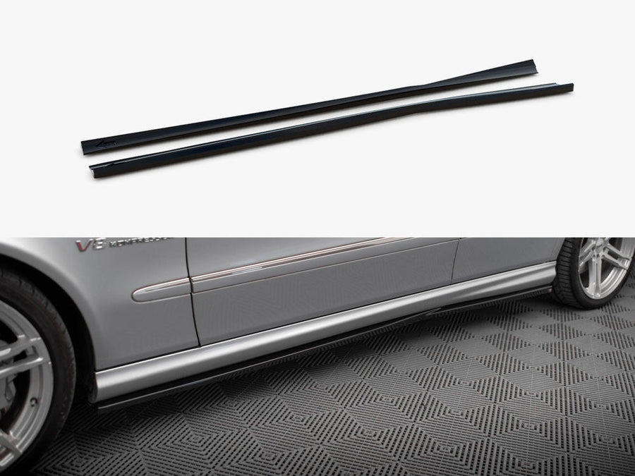 Maxton Design - Side Skirts Diffusers Mercedes-Benz E 55 AMG W211
