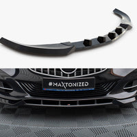Maxton Design - FRONT SPLITTER MERCEDES E63 AMG SEDAN W212 FACELIFT