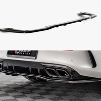 Maxton Design - Rear Splitter (Vertical Bars) Mercedes-AMG C 63AMG Coupe AMG Aero Pack C205 Facelift