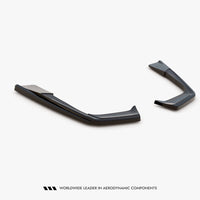 Maxton Design - REAR SIDE SPLITTERS MERCEDES-AMG C 63AMG COUPE C205 FACELIFT