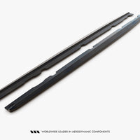 Maxton Design - SIDE SKIRTS DIFFUSERS V.1 MERCEDES-AMG C 63AMG COUPE C205 FACELIFT (2018-2021)