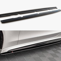 Maxton Design - SIDE SKIRTS DIFFUSERS V.1 MERCEDES-AMG C 63AMG COUPE C205 FACELIFT (2018-2021)