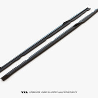 Maxton Design - SIDE SKIRTS DIFFUSERS V.2 MERCEDES-AMG C 63AMG COUPE C205 FACELIFT