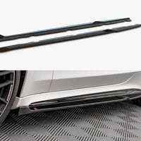 Maxton Design - SIDE SKIRTS DIFFUSERS V.2 MERCEDES-AMG C 63AMG COUPE C205 FACELIFT