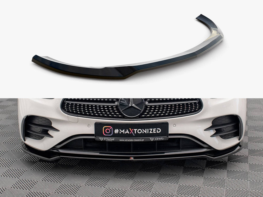 Maxton Design - FRONT SPLITTER V.1 MERCEDES E AMG LINE W213 FACELIFT