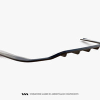 Maxton Design - Rear Splitter (Vertical Bars) Mercedes E AMG-Line Sedan W213 Facelift
