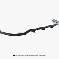 Maxton Design - Rear Splitter (Vertical Bars) Mercedes-Benz GLC AMG-Line X254