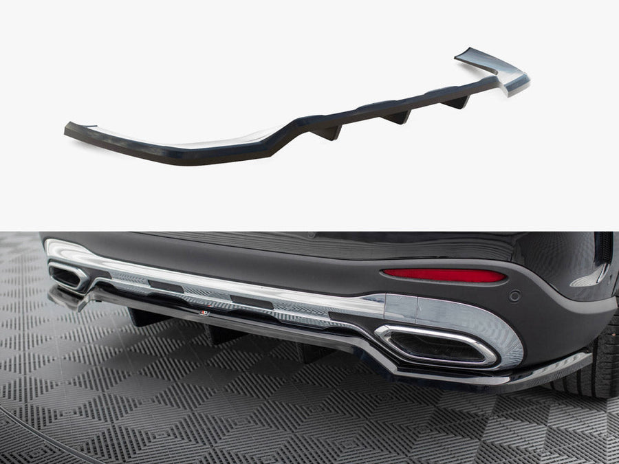 Maxton Design - Rear Splitter (Vertical Bars) Mercedes-Benz GLC AMG-Line X254