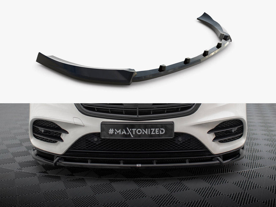 Maxton Design - Front Splitter V.2 Mercedes-Benz S AMG-Line W222 Facelift