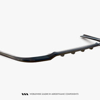 Maxton Design - Rear Splitter (Vertical Bars) Mercedes-Benz S AMG-Line W222 Facelift
