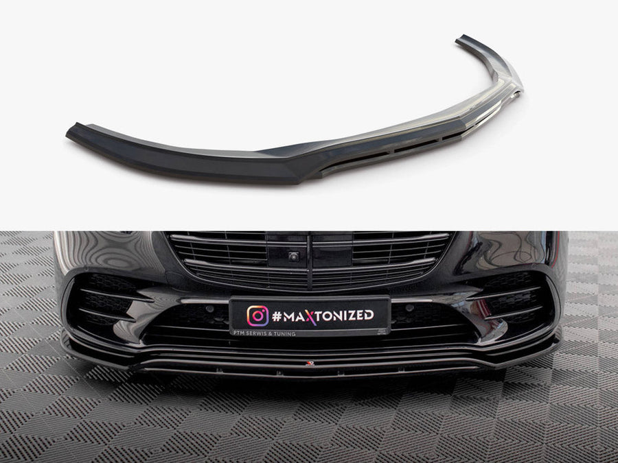 Maxton Design - FRONT SPLITTER MERCEDES S AMG-LINE W223