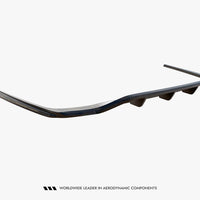 Maxton Design - CENTRAL REAR SPLITTER (VERTICAL BARS) MERCEDES S AMG-LINE W223