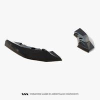Maxton Design - Rear Side Splitters V.2 BMW 1 M-Pack F70