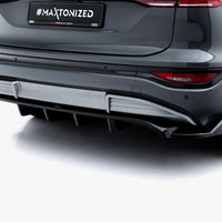 Maxton Design - Rear Splitter (Vertical Bars) Audi Q6 e-tron S-Line / SQ6 e-tron SUV / Sportback Mk1