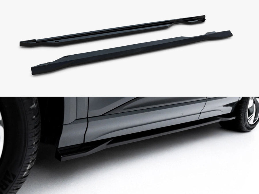 Maxton Design - Side Skirt Diffusers Audi Q6 e-tron Standard / S-Line / SQ6 e-tron SUV / Sportback Mk1