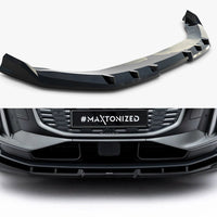 Maxton Design - Front Splitter Audi Q6 e-tron Standard / S-Line / SQ6 e-tron SUV / Sportback Mk1