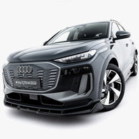 Maxton Design - Front Splitter Audi Q6 e-tron Standard / S-Line / SQ6 e-tron SUV / Sportback Mk1