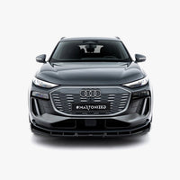Maxton Design - Front Splitter Audi Q6 e-tron Standard / S-Line / SQ6 e-tron SUV / Sportback Mk1