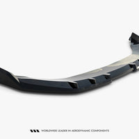 Maxton Design - Front Splitter Audi Q6 e-tron Standard / S-Line / SQ6 e-tron SUV / Sportback Mk1