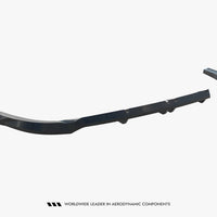 Maxton Design - Rear Splitter (Vertical Bars) Hyundai Tucson N-Line Mk4 Facelift