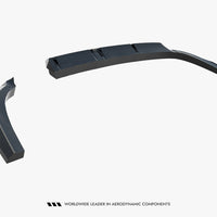 Maxton Design - Rear Splitter (Vertical Bars) Hyundai Tucson N-Line Mk4 Facelift