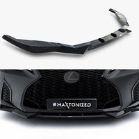 Maxton Design - Front Splitter V.2 Lexus IS 500 Mk3 Facelift 2 (XE30)