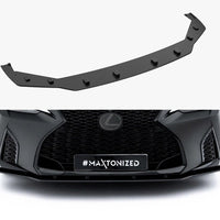 Maxton Design - Street PRO Front Splitter Lexus IS 500 Mk3 Facelift 2 (XE30)