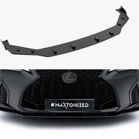 Maxton Design - Street PRO Front Splitter + Flaps Lexus IS 500 Mk3 Facelift 2 (XE30)