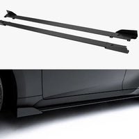 Maxton Design - Street PRO Side Skirt Diffusers + Flaps Lexus IS 500 Mk3 Facelift 2 (XE30)