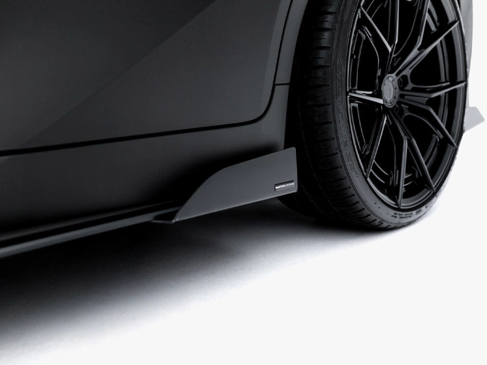 Maxton Design - Street PRO Side Skirt Diffusers + Flaps Lexus IS 500 Mk3 Facelift 2 (XE30)