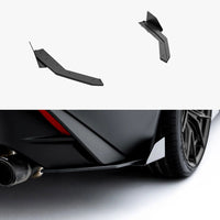 Maxton Design - Street PRO Rear Side Splitters + Flaps Lexus IS 500 Mk3 Facelift 2 (XE30)