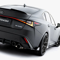 Maxton Design - Street PRO Rear Side Splitters + Flaps Lexus IS 500 Mk3 Facelift 2 (XE30)