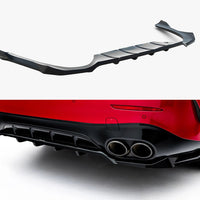 Maxton Design - Rear Splitter (Vertical Bars) Mercedes-AMG E53 Sedan / Estate W214