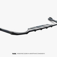 Maxton Design - Rear Splitter (Vertical Bars) Mercedes-AMG E53 Sedan / Estate W214