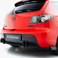 Maxton Design - Street PRO Rear Diffuser Mazda 3 MPS Mk1 EU Version