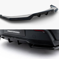 Maxton Design - Rear Splitter (Vertical Bars) Tesla Model Y Premium Mk1 Facelift