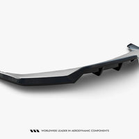 Maxton Design - Rear Splitter (Vertical Bars) Tesla Model Y Premium Mk1 Facelift