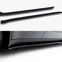 Maxton Design - Side Skirt Diffusers Tesla Model Y Premium Mk1 Facelift