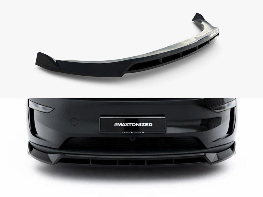Maxton Design - Front Splitter Tesla Model Y Premium Mk1 Facelift