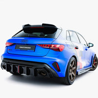 Maxton Design - Rear Valance Audi RS3 8Y Sportback 8Y Facelift (Version with original reflector)