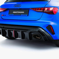 Maxton Design - Rear Valance Audi RS3 8Y Sportback 8Y Facelift (Version with original reflector)
