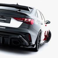 Maxton Design - Rear Side Splitters V.2 Audi RS3 Sedan 8Y Facelift