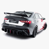 Maxton Design - Rear Valance Audi RS3 Sedan 8Y Facelift (Version with original reflector)