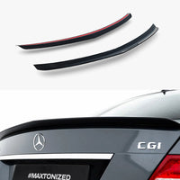 Maxton Design - Spoiler CAP Mercedes-Benz C Sedan Standard / AMG-Line W204 / W204 Facelift