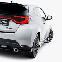 Maxton Design -Street PRO Rear Side Splitters + Flaps Toyota GR Yaris Mk4 Facelift