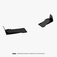 Maxton Design -Street PRO Rear Side Splitters + Flaps Toyota GR Yaris Mk4 Facelift