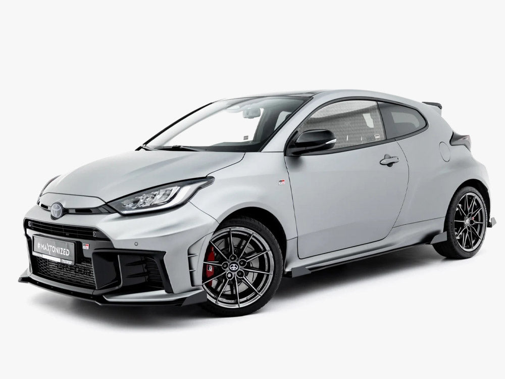 Maxton Design - Street PRO Side Skirt Diffusers + Flaps Toyota GR Yaris Mk4 Facelift