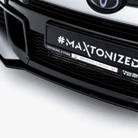 Maxton Design - Street PRO Front Splitter + Flaps Toyota GR Yaris Mk4 Facelift