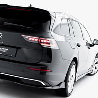 Maxton Design - Rear Splitter Volkswagen Golf Variant Mk8 Facelift
